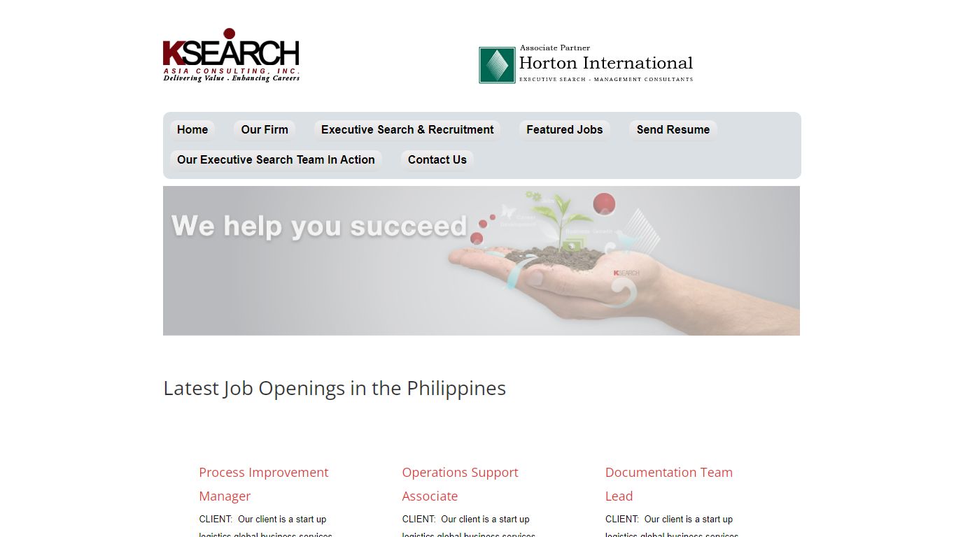 Executive Search & Recruitment Firm in the Philippines | KSearch Asia ...